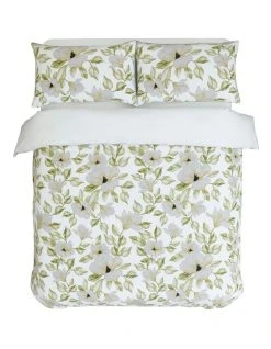 Deals 👍 Martha Stewart Hampstead Quilt Cover Set Green ⭐ -Bedroom Sales Store 858054250 3 720x928