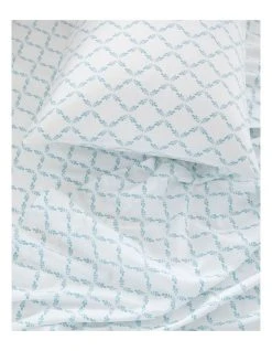 Hot Sale ✔️ Martha Stewart Grace Printed Sheet Set Green ✨ -Bedroom Sales Store 858062170 7 720x928