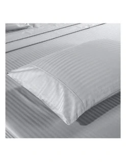 Brand new ✨ Kensington 1200 Thread Count 100% Egyptian Cotton Sheet Set Stripe Hotel Grade- Sliver 🔔 -Bedroom Sales Store 858078730 3 720x928