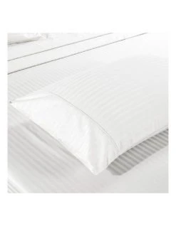 Best reviews of ❤️ Kensington 1200 Thread Count 100% Egyptian Cotton Sheet Set Stripe Hotel Grade White ✔️ -Bedroom Sales Store 858078910 4 720x928