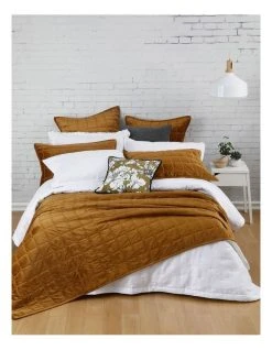 Best Pirce ❤️ M.M Linen Meeka Coverlet Set in Chestnut 👍