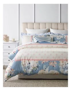 Deals 🥰 Heritage Isabeau Cotton Sateen Quilt Cover Set ⌛