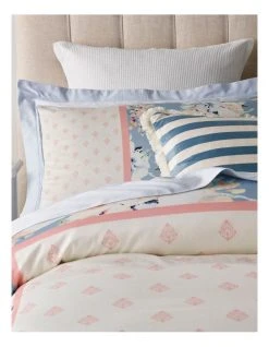 Deals 🥰 Heritage Isabeau Cotton Sateen Quilt Cover Set ⌛ -Bedroom Sales Store 870102910 3 720x928