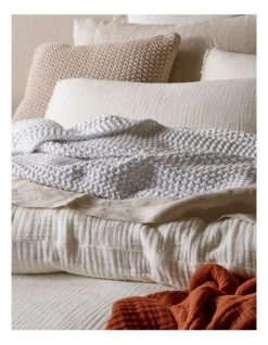 Deals ⌛ Australian House & Garden Alawa Cotton Gauze Quilt Cover Set ❤️ -Bedroom Sales Store 871757560 871757650 3 720x928