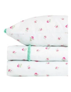 Discount 🧨 Royal Albert Cheeky Pink Sheet Set in Multi ⭐