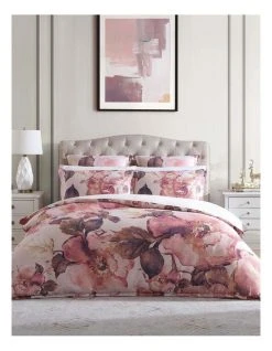 New ⌛ Private Collection Camille Quilt Cover Set Blush 🥰