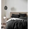 Best deal 🤩 Aura Home French Stripe Bedlinen Collection in Black 🔥