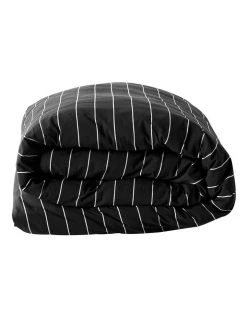 Best deal 🤩 Aura Home French Stripe Bedlinen Collection in Black 🔥 -Bedroom Sales Store 881887690 3 720x928