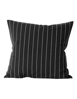 Best deal 🤩 Aura Home French Stripe Bedlinen Collection in Black 🔥 -Bedroom Sales Store 881887690 5 720x928