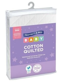 Brand new ❤️ Protect-A-Bed Cotton Quilted Waterproof Fitted Mattress Protector 🎁