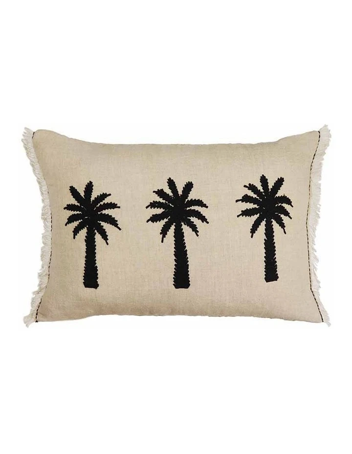 Promo ⌛ Madras Link Bermuda Palm Linen Cushion 40x60cm ✨ 2 Promo ⌛ Madras Link Bermuda Palm Linen Cushion 40x60cm ✨ - Image 2