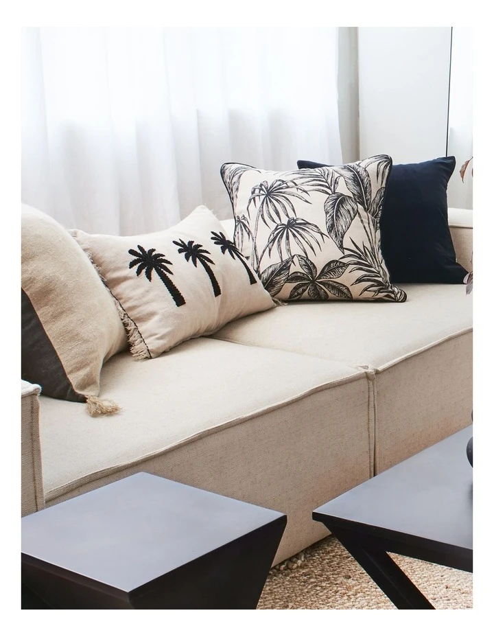 Promo ⌛ Madras Link Bermuda Palm Linen Cushion 40x60cm ✨ 3 Promo ⌛ Madras Link Bermuda Palm Linen Cushion 40x60cm ✨ - Image 3