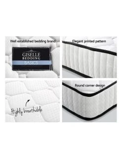 Cheapest ❤️ Giselle Bedding Thick Foam Mattress Single Size 21cm ⭐ -Bedroom Sales Store 887809600 7 720x928