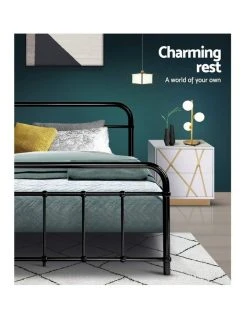 Coupon 🛒 Artiss Leo Metal Bed Frame King Single Size Black ✔️ -Bedroom Sales Store 888188770 7 720x928