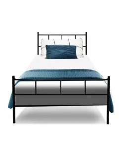 Outlet 🥰 Artiss Sol Metal Bed Frame Single Size Black 👏 10 Outlet 🥰 Artiss Sol Metal Bed Frame Single Size Black 👏 -Bedroom Sales Store 888188950 4 720x928