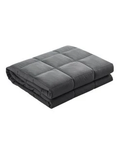 Wholesale 🌟 Giselle Bedding 11KG Weighted Blanket Dark Grey 🎉