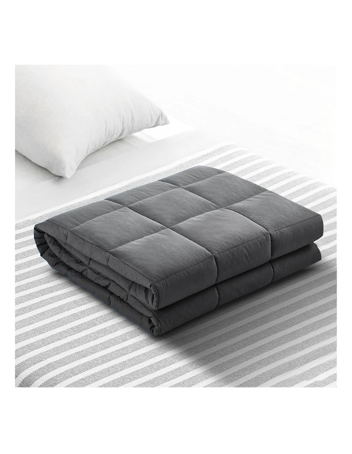 Wholesale 🌟 Giselle Bedding 11KG Weighted Blanket Dark Grey 🎉 3 Wholesale 🌟 Giselle Bedding 11KG Weighted Blanket Dark Grey 🎉 - Image 3
