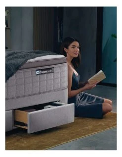 Best Sale 👏 Sealy SpaceSaver Base 1 End Drawer Myrtle ✔️ -Bedroom Sales Store 895875310 3 720x928
