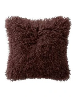 Cheapest 😍 Sheridan Bligh Square Cushion In Bitter Chocolate - 45cm x 45cm 👏