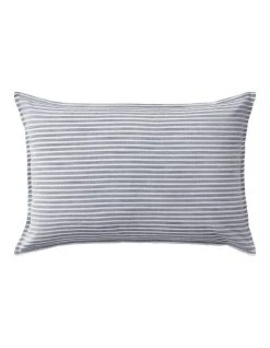 Promo 💯 Sheridan Reilly Stripe Breakfast Cushion In Atlantic - 40cm x 60cm ⌛