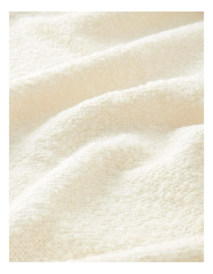 Promo ๐ Sheridan Faretta Throw In Ivory - 130cm x 180cm ๐ 2 Promo ๐ Sheridan Faretta Throw In Ivory - 130cm x 180cm ๐ - Image 2