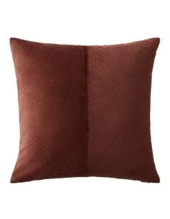Discount 👍 Sheridan Howerton Square Cushion In Bitter Chocolate - 45cm x 45cm ❤️