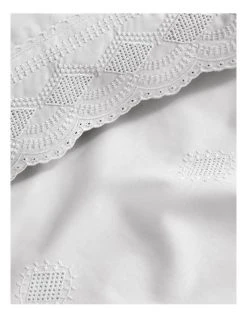 Budget 😀 Sheridan Mansfield Sheet Collection In White 😉 -Bedroom Sales Store 899953120 3 720x928