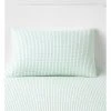 Outlet ⭐ Sheridan Mara Check Sheet Set In Apple ❤️